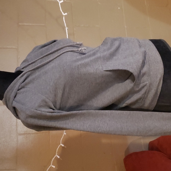 Forever 21 Grey Hoodie - Picture 3 of 3